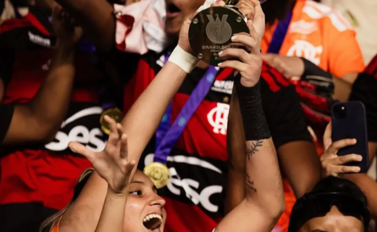 Flamengo bate o São Paulo e conquista o título do Brasileirão Feminino Sub-20