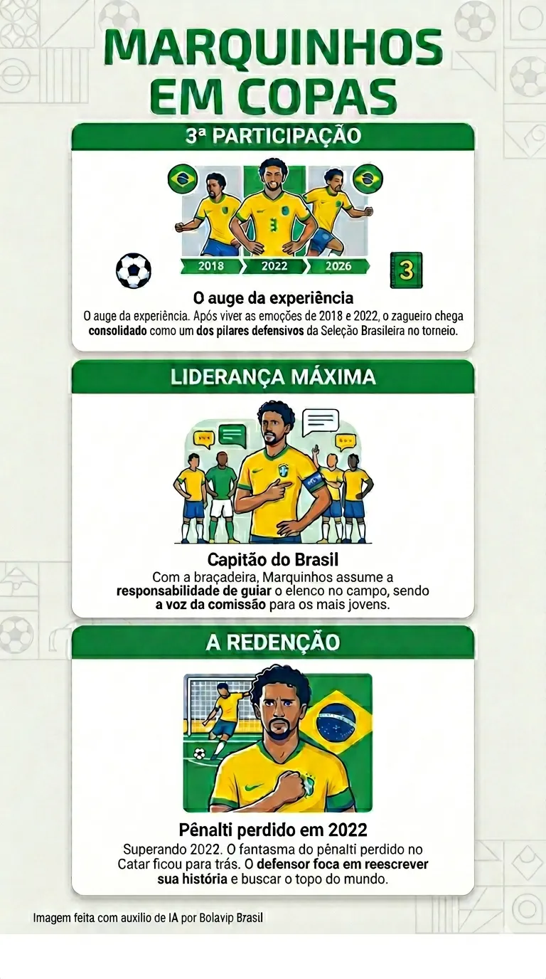 Infográfico Marquinhos Copa do Mundo