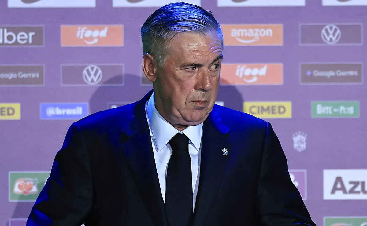 Jornalista Fábio Sormani detona Carlo Ancelotti e afirma que técnico conduz mal a Seleção Brasileira