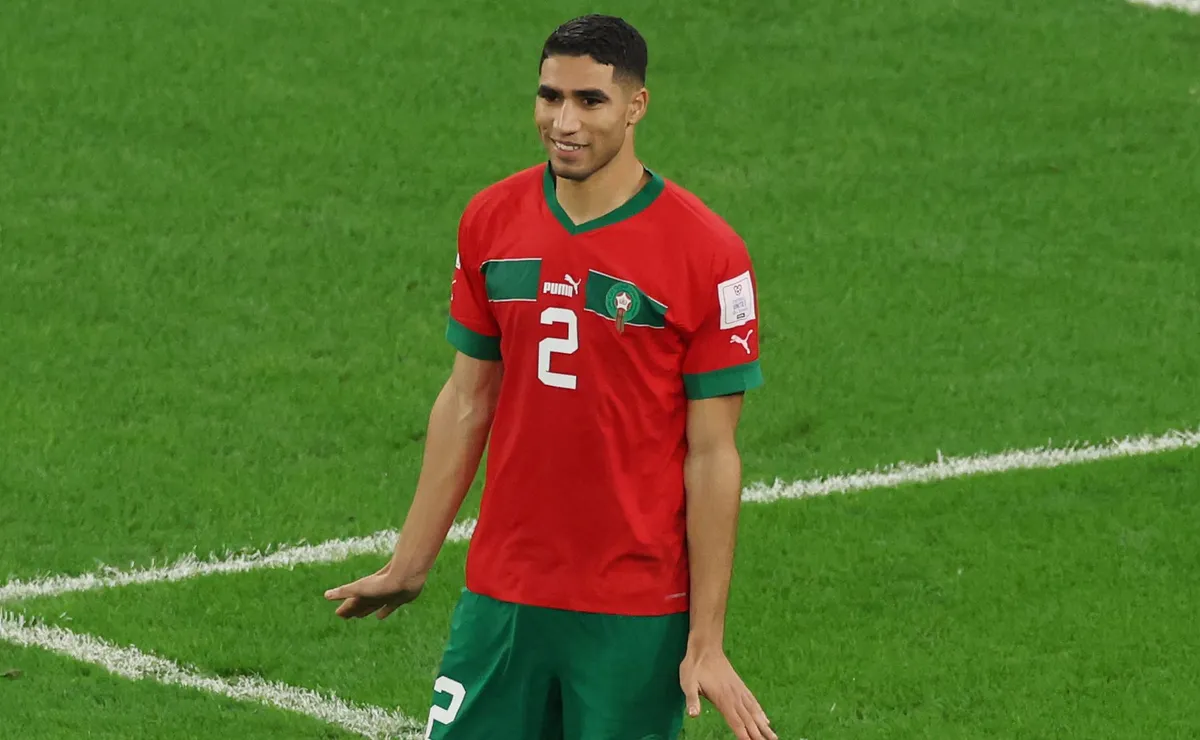 Achraf Hakimi liderou a histórica campanha de Marrocos e da África em Copas do Mundo FIFA