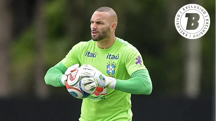 Weverton goleiro do Brasil durante treino no Centro de Treinamento Granja Comary. Foto: Thiago Ribeiro/AGIF