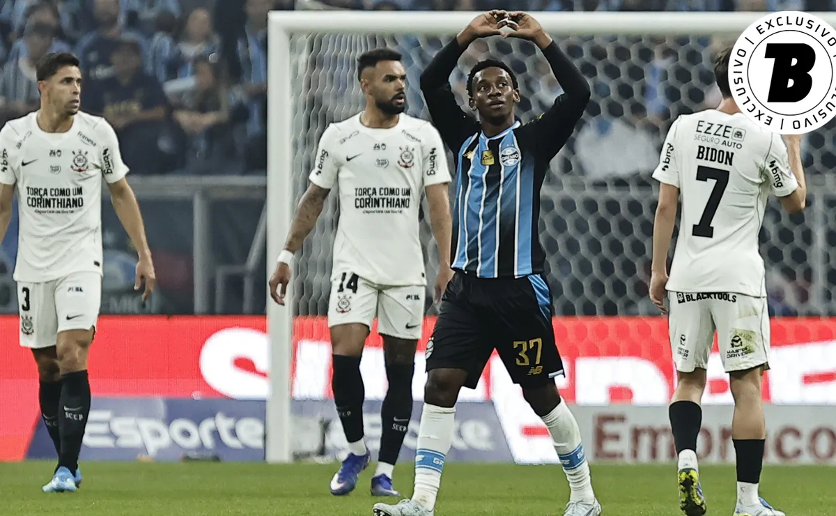 Vídeo: Corinthians começa mal em Porto Alegre, sofre gol cedo do Grêmio e irrita torcida nas redes