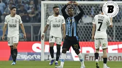 Gabriel Mec abriu o placar para o Grêmio diante do Corinthians Foto: Roberto Vinicius/AGIF