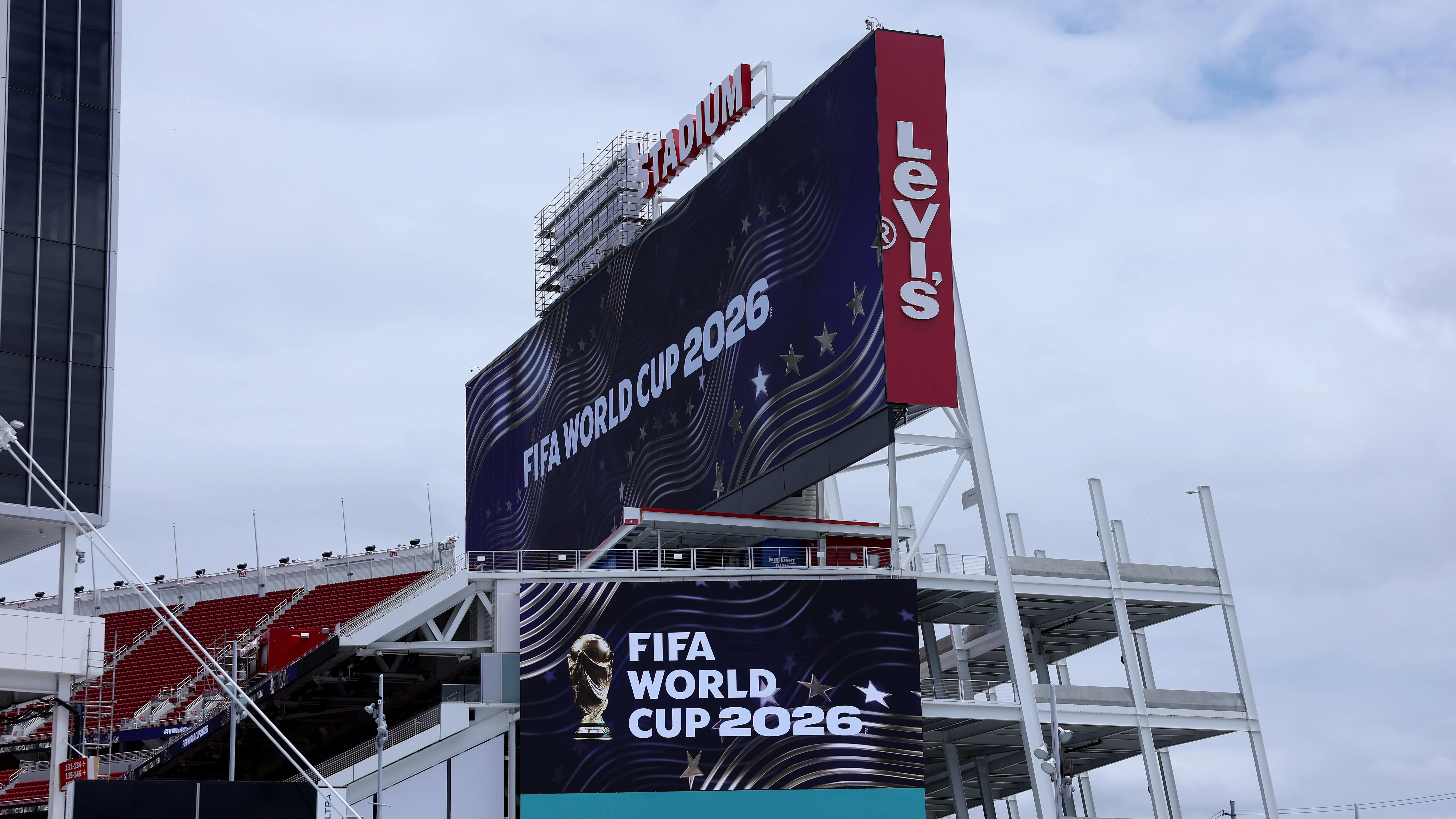 Levi’s Stadium em Santa Clara, EUA. (Photo by Ezra Shaw/Getty Images)