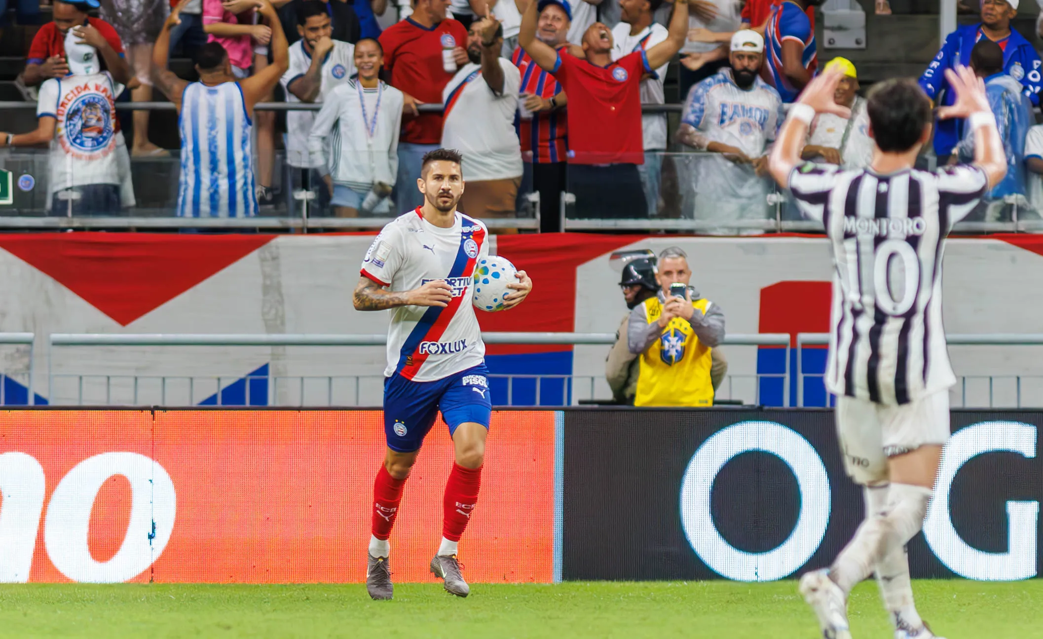 Bahia venceu o Botafogo. Foto: Marcio Jose/AGIF