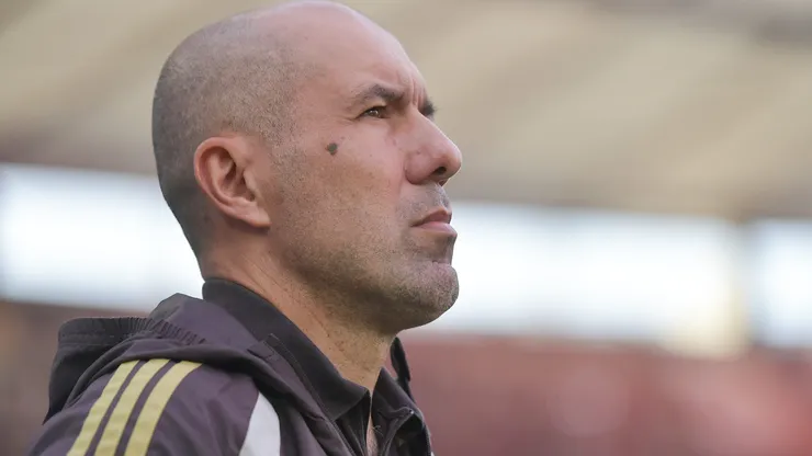 Leonardo Jardim citou o Palmeiras em coletiva.