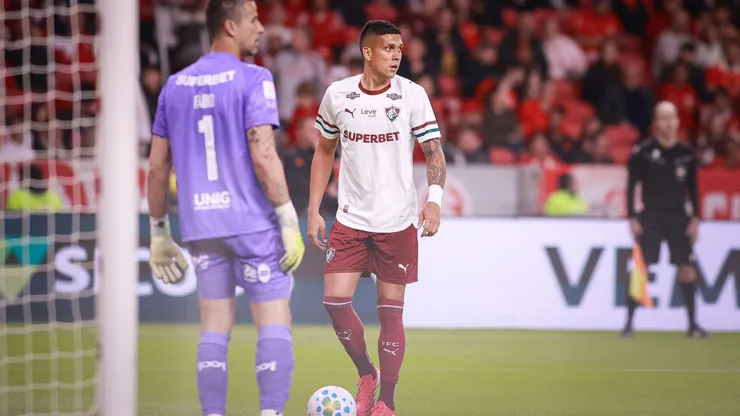 Millán ganha chance no Fluminense e busca afirmação contra o Cruzeiro — Foto Maxi FranzoiAGIF