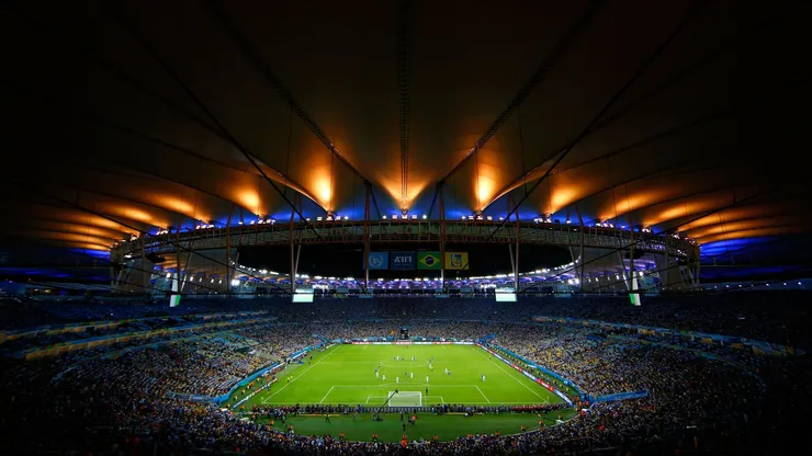 Maracanã recebe despedida do Brasil e relembra cinco títulos da Seleção — Foto Photo by Clive RoseGetty Images
