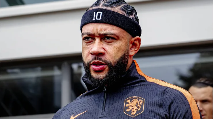 Memphis Depay, jogador do Corinthians e seleção holandesa. Foto: IMAGO/DeFodi Images