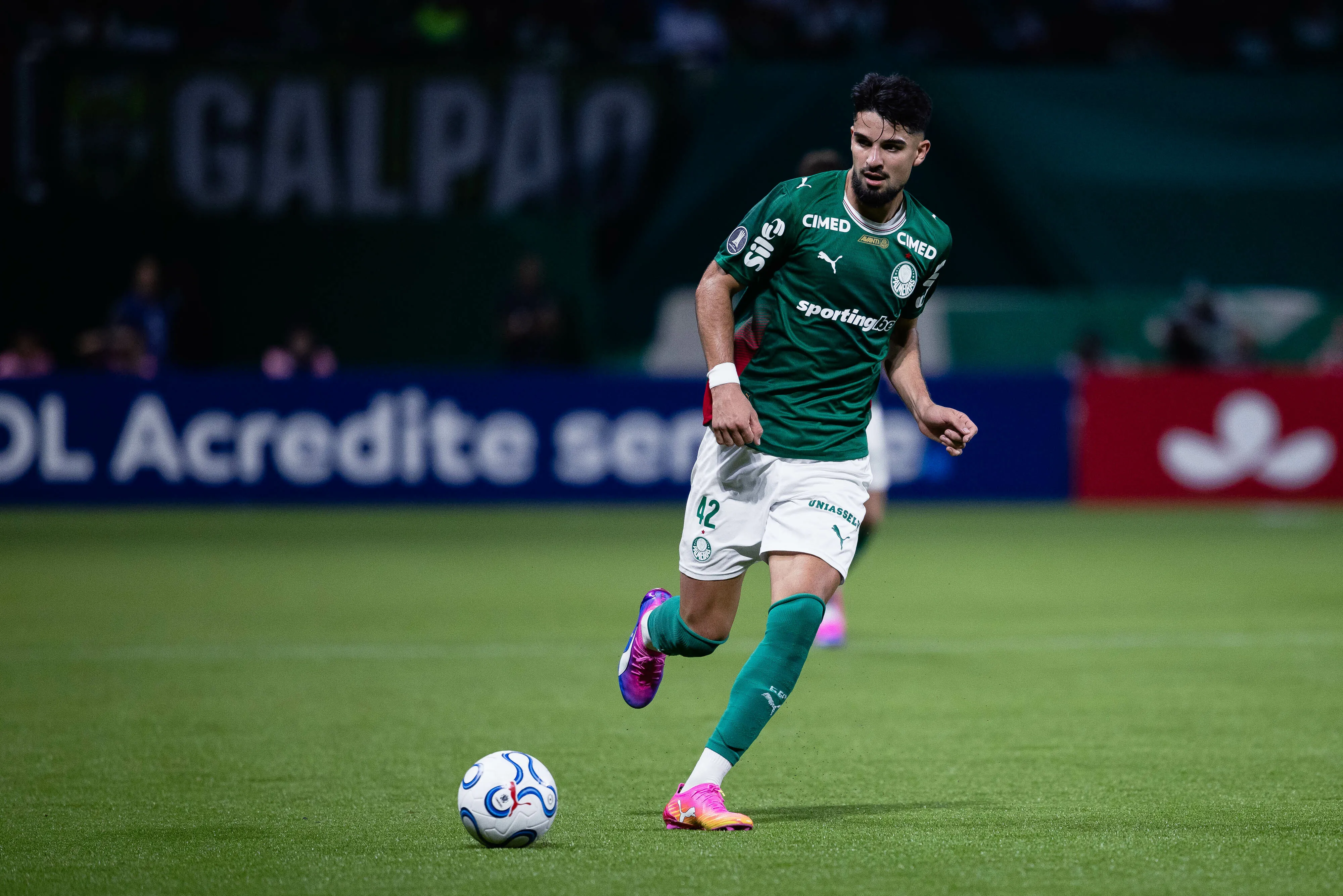 Flaco López é um dos jogadores do Palmeiras convocados para a Copa do Mundo. Foto: Ettore Chiereguini/AGIF