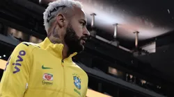 Neymar se recupera de lesão.