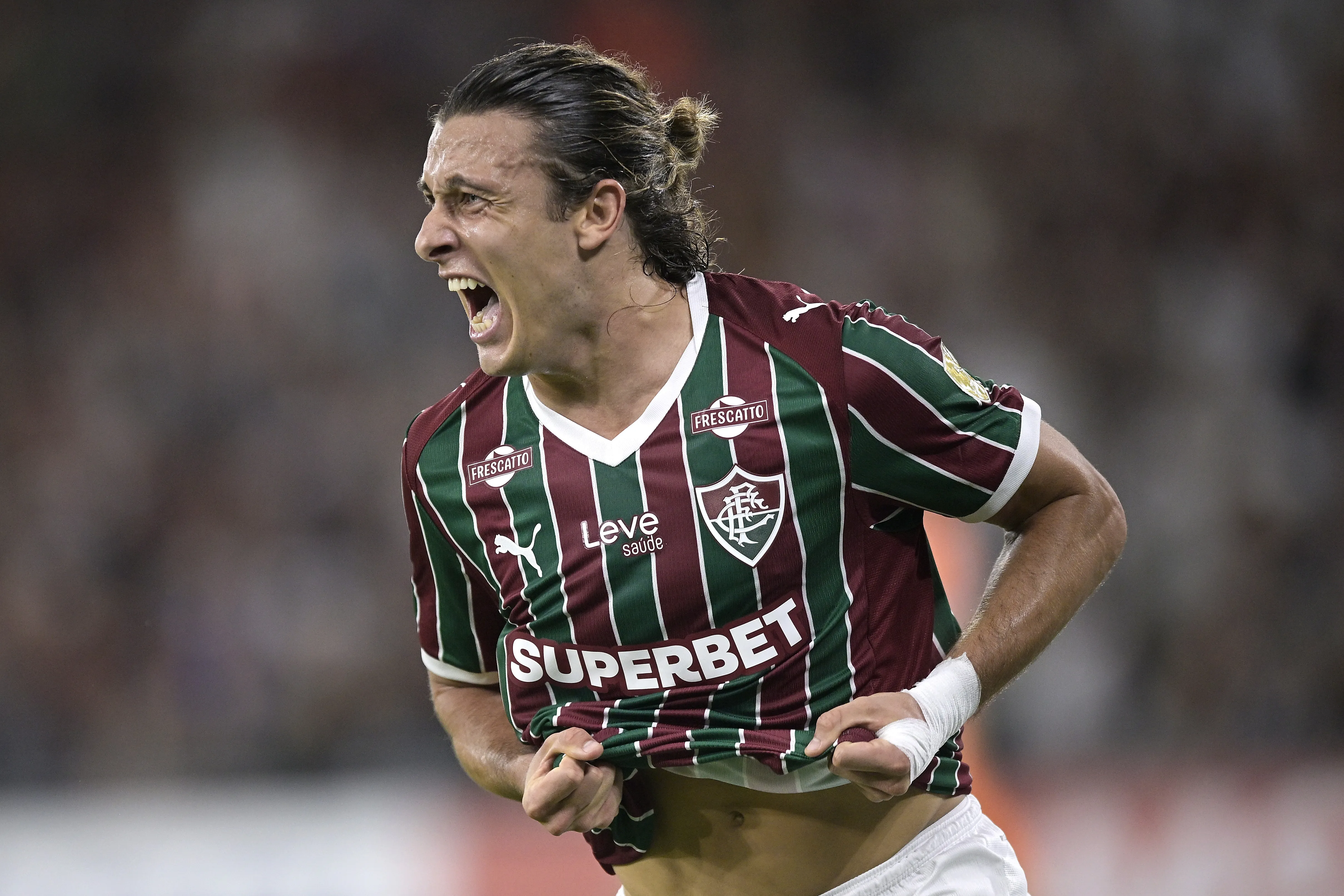 Canobbio marcou um gol em seu último jogo pelo Fluminense antes da convocação. Foto: Alexandre Loureiro/AGIF