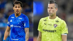 Kaio Jorge e Fábio são os destaques de Cruzeiro e Fluminense - Foto: Fernando Moreno/AGIF e Thiago Ribeiro/AGIF