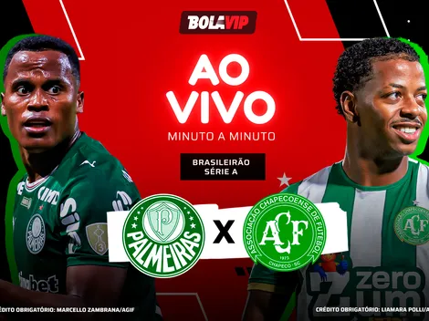 Mesmo com um a menos, Palmeiras vence a Chapecoense