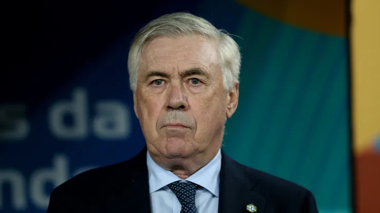 Carlo Ancelotti, treinador do Brasil. Foto: Marlon Costa/AGIF