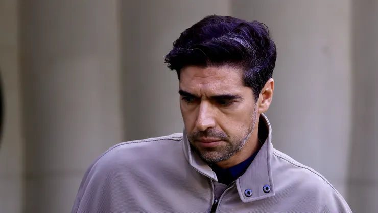 Abel antes da partida no Brasileirão