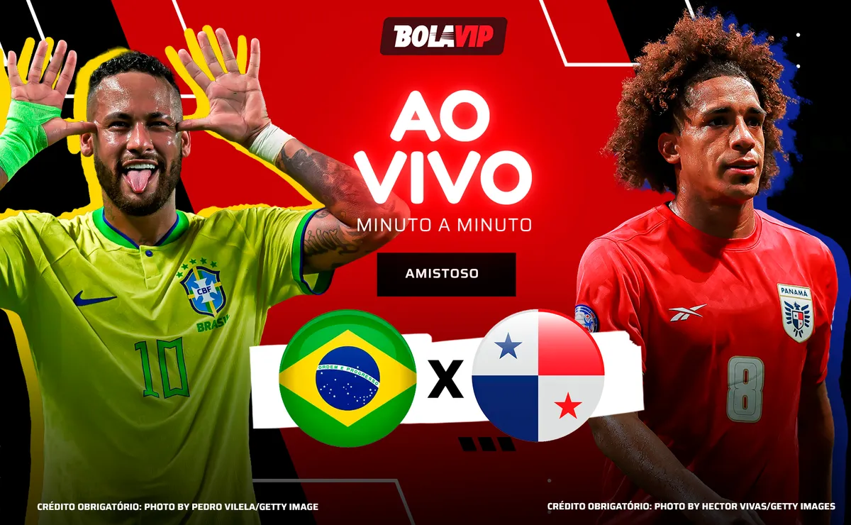 Brasil x Panamá AO VIVO – Pré-Jogo rolando no Maracanã