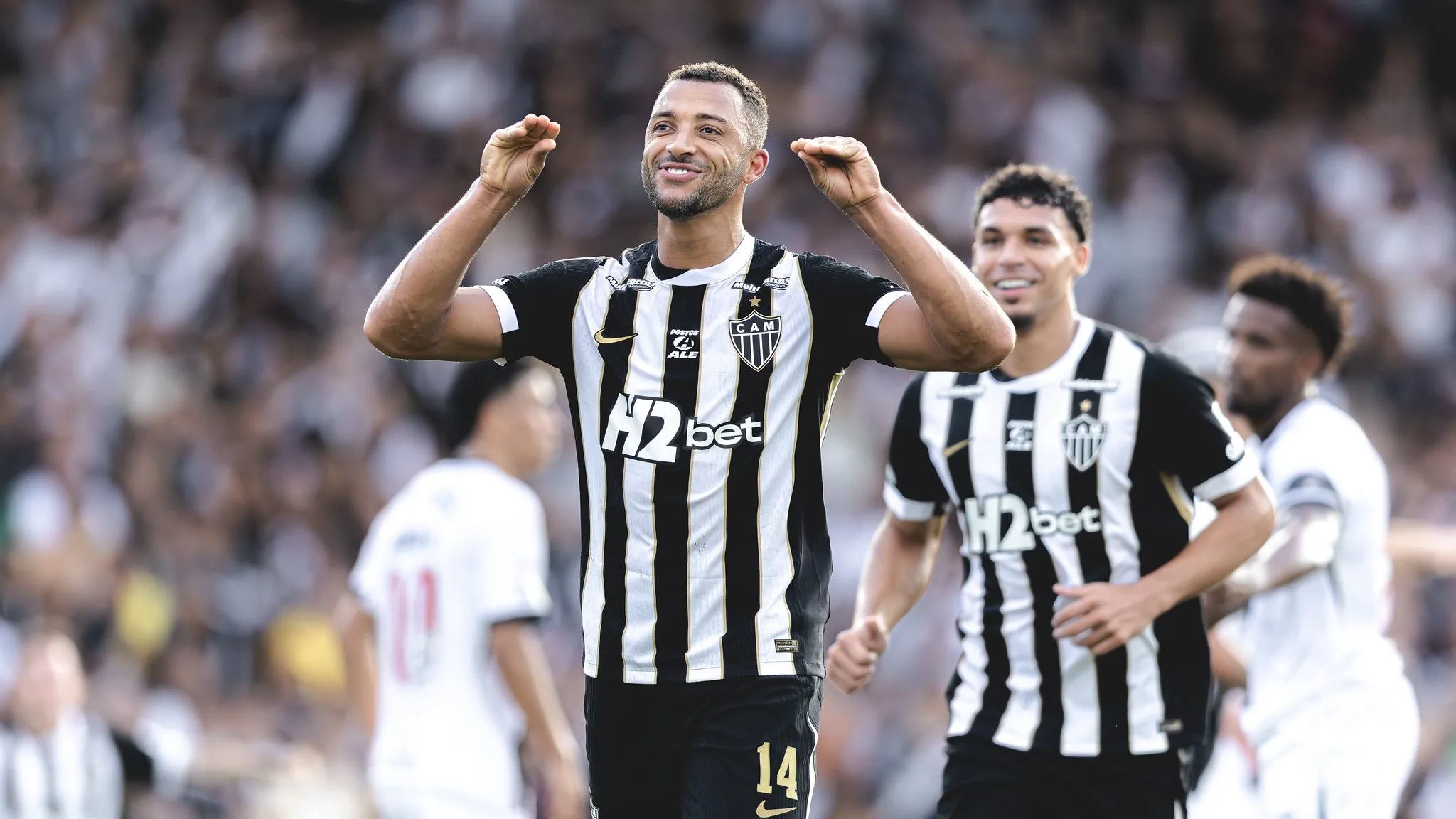 Vitória do Atlético-MG contra o Vasco dá um pouco de alivio para o Grêmio durante pausa para Copa – Foto: Pedro Souza/Atlético-MG