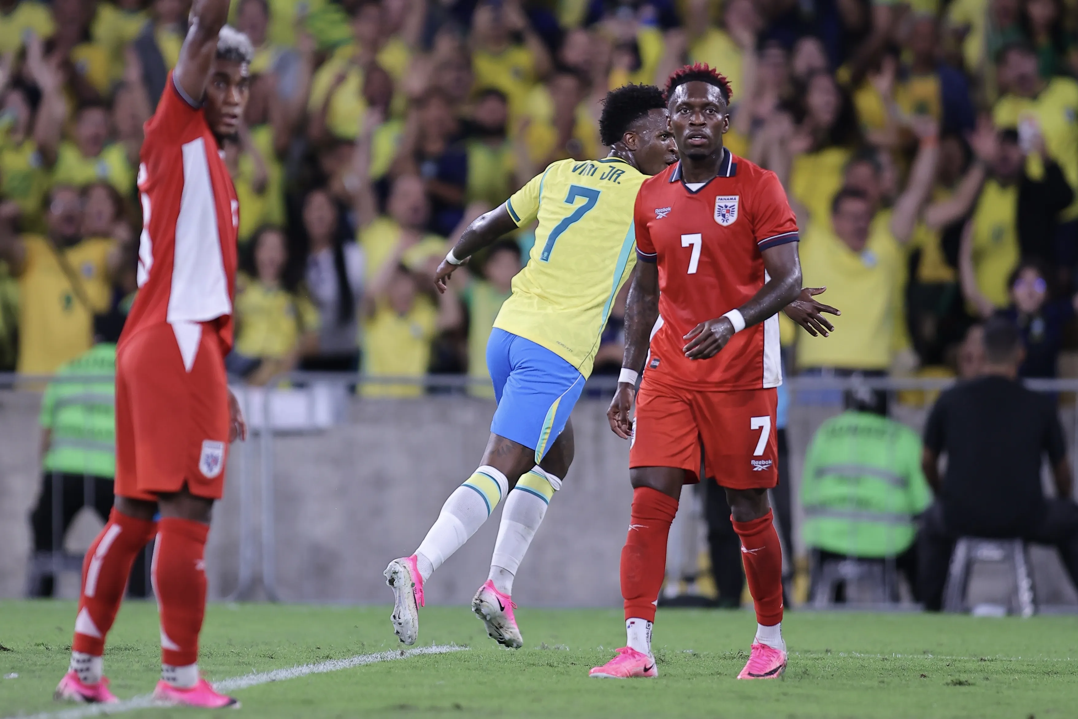 Brasil x Panamá. Foto: Baggio Rodrigues/AGIF