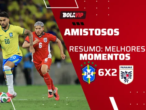 Brasil goleia o Panamá por 6 a 2 em amistoso no Maracanã