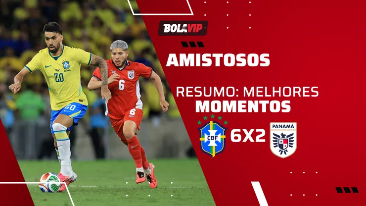 Brasil 6 x 2 Panamá. Foto: Buda Mendes/Getty Images