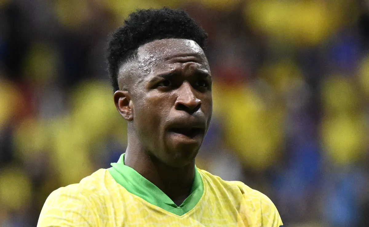 Vini Júnior comemora vitória do Brasil no Maracanã antes da Copa: “Chegar mais preparado para a Copa”
