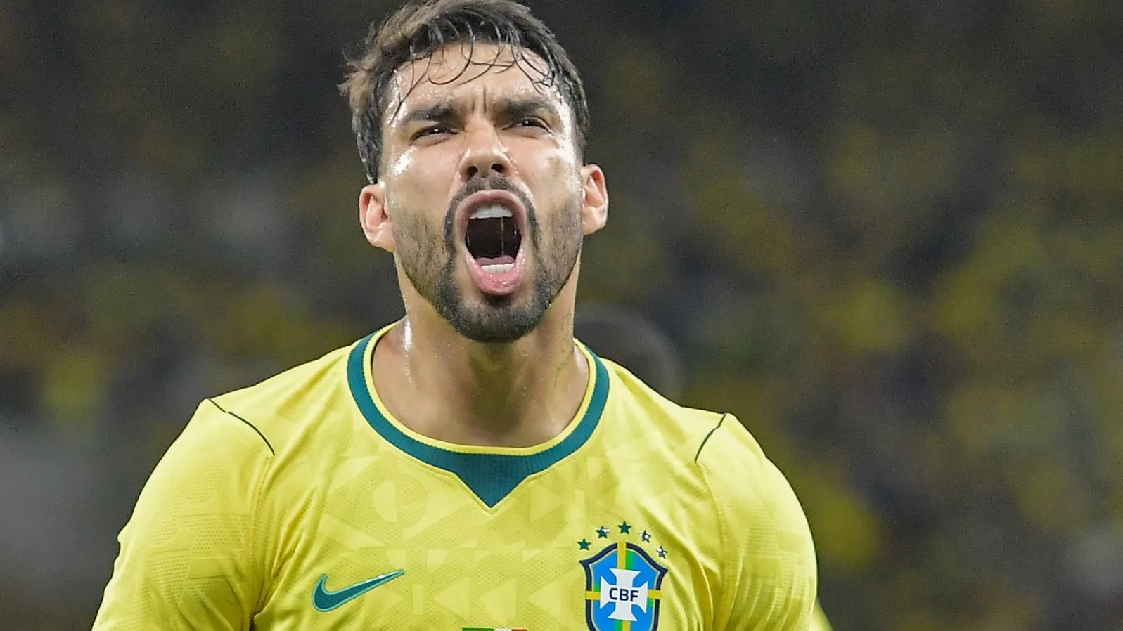 Paquetá citou o Mengão após goelada da Seleção – Foto: Thiago Ribeiro/AGIF