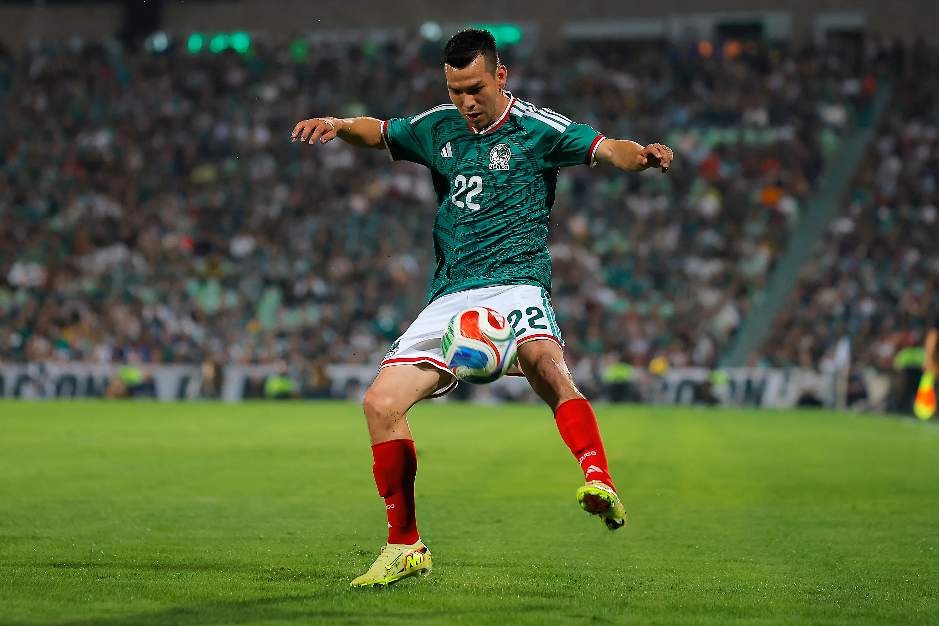 Chucky Lozano. Foto: Manuel Guadarrama/Getty Images