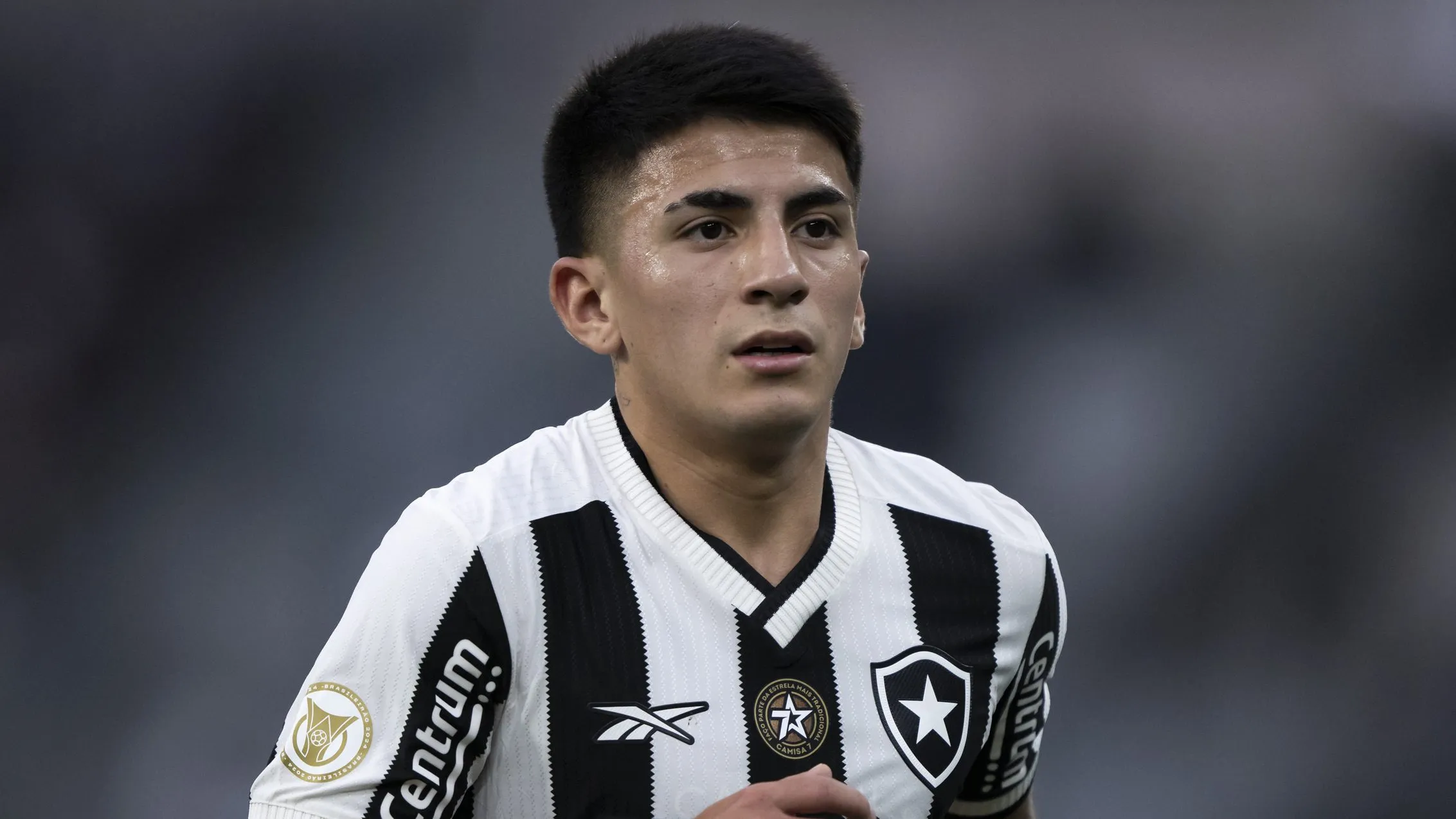 Almada no Botafogo. Foto: Jorge Rodrigues/AGIF
