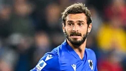 Marios Oikonomou em campo pelo Sampdoria. (Photo by Simone Arveda/Getty Images)