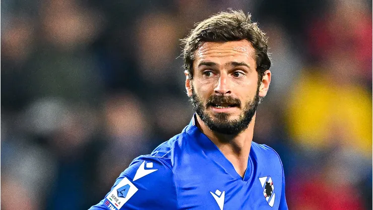 Marios Oikonomou em campo pelo Sampdoria. (Photo by Simone Arveda/Getty Images)