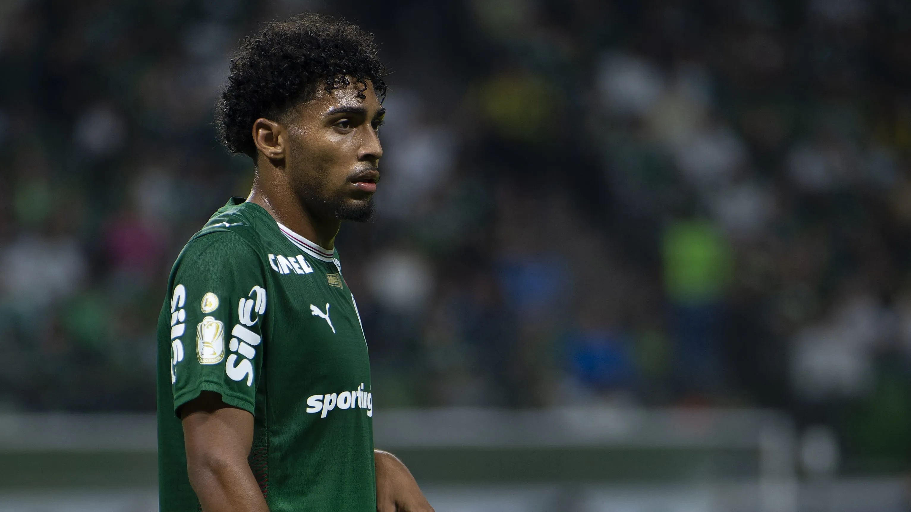 Luighi jogador do Palmeiras durante partida contra o Jacuipense no estadio Arena Allianz Parque pelo campeonato Copa do Brasil 2026. Foto: Anderson Romao/AGIF