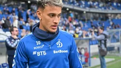 Russian Football Championship season 25/26, RPL round 23. Match of the football teams Dynamo Moscow - Orenburg. VTB Arena Stadium Dynamo, Moscow 4 April 2026. In the photo: Joao Paulo Bitello. photo: Pavel Kashayev. PavelxKashaev