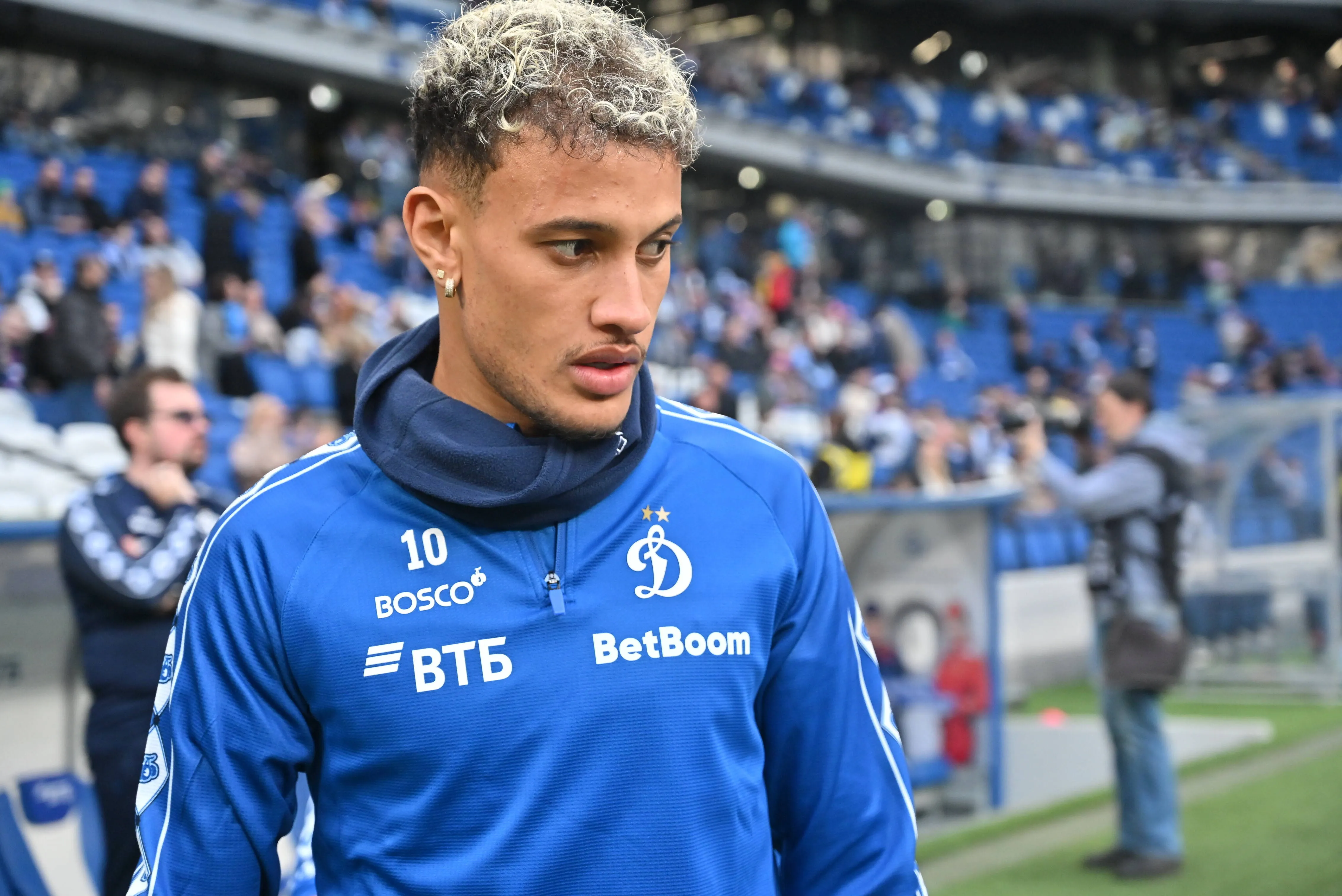 Bitello está perto de completar 100 jogos com a camisa do Dínamo, na Rússia – Foto: IMAGO / Russian Look