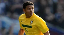Thiago Silva em campo pela Seleção Brasileira. (Photo by Mike Hewitt/Getty Images)