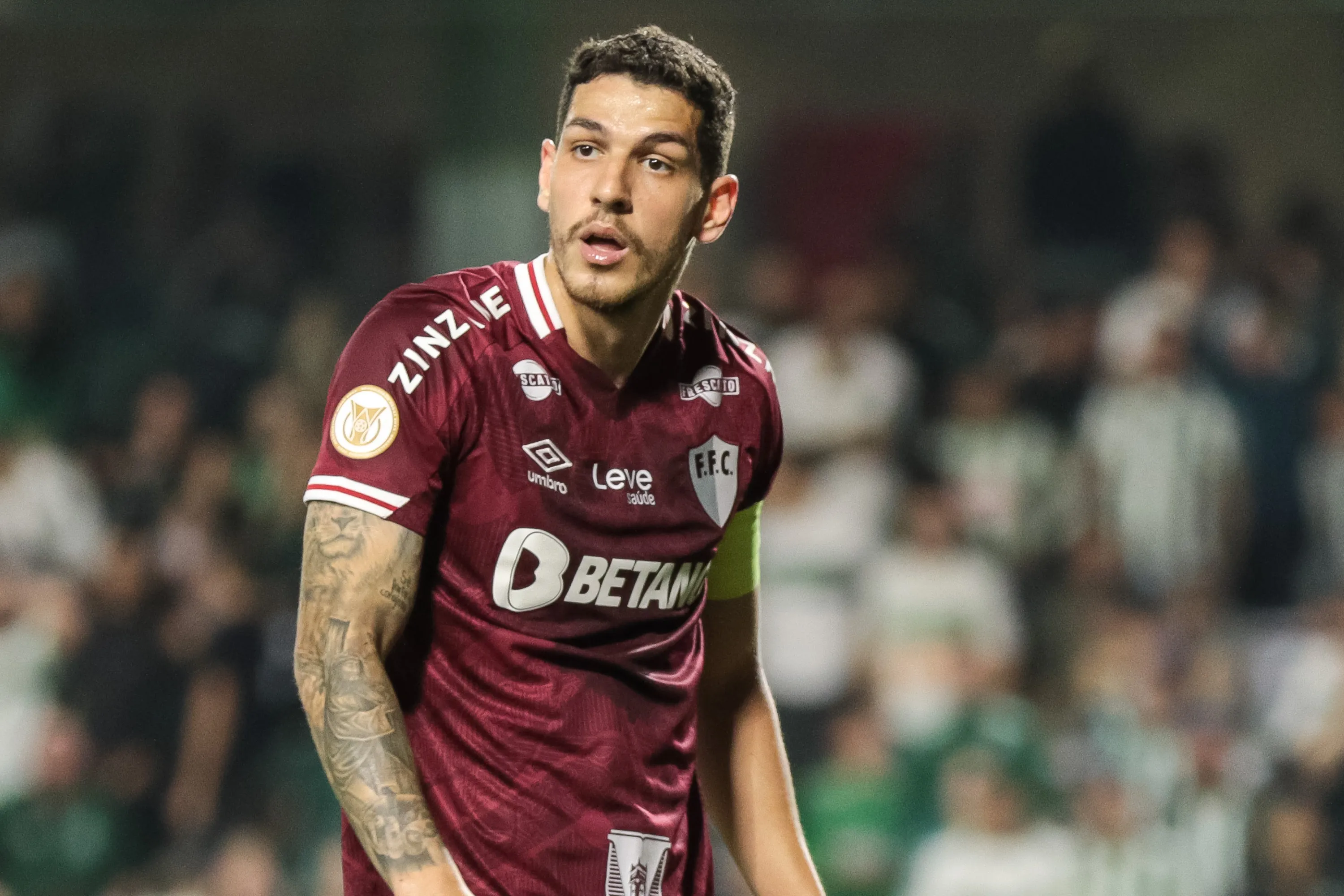 Nino segue na mira do Palmeiras. Foto: Robson Mafra/AGIF