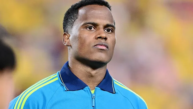 Jhon Arias na Seleção Colombiana - (Photo by Julio Aguilar/Getty Images)