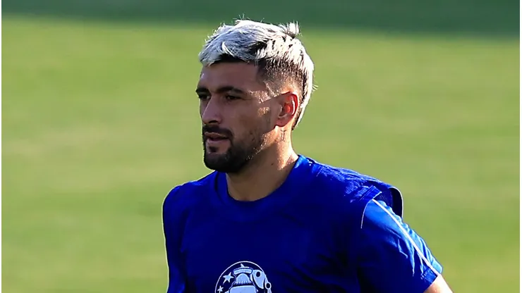 Arrascaeta no treinamento do Uruguai. Foto: Buda Mendes/Getty Images