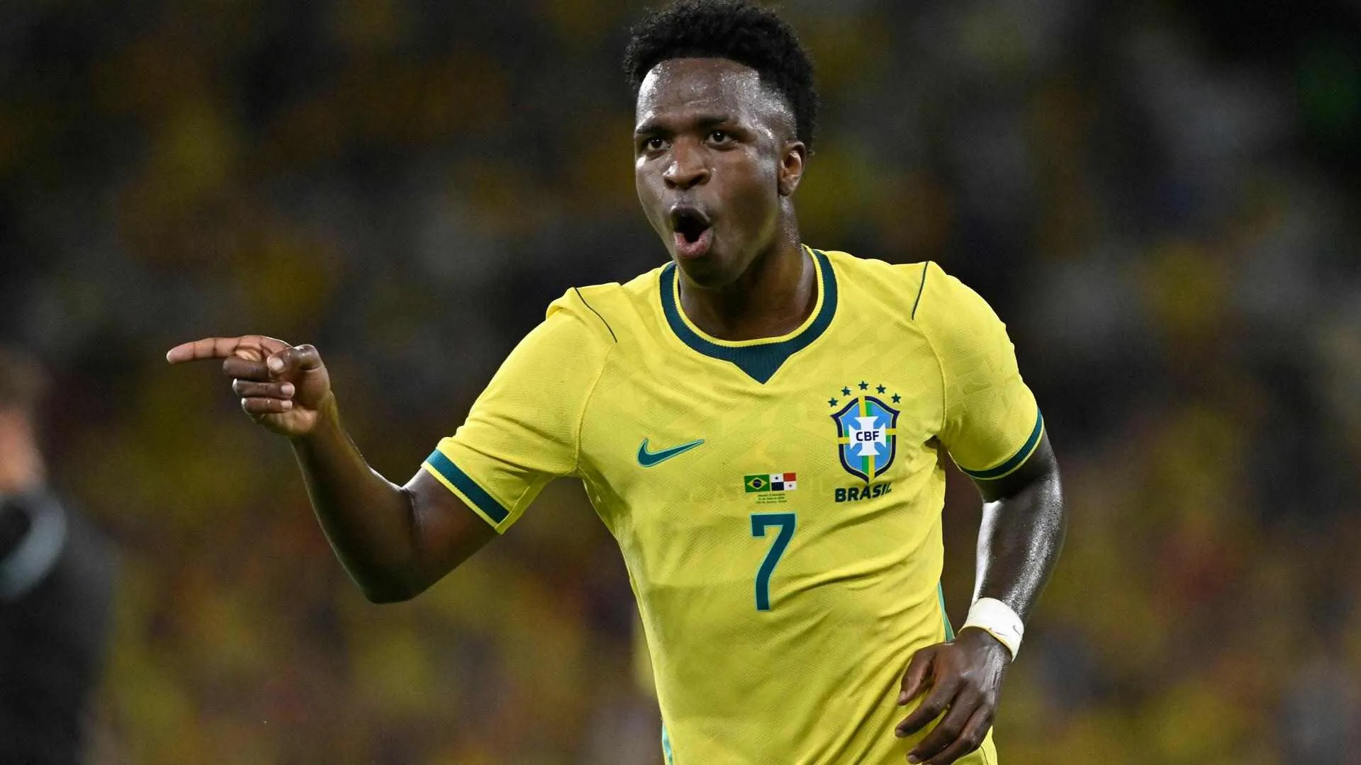 Vini Jr. é a principal esperança de gols na Copa do Mundo. Crédito: André Paes / Alamy