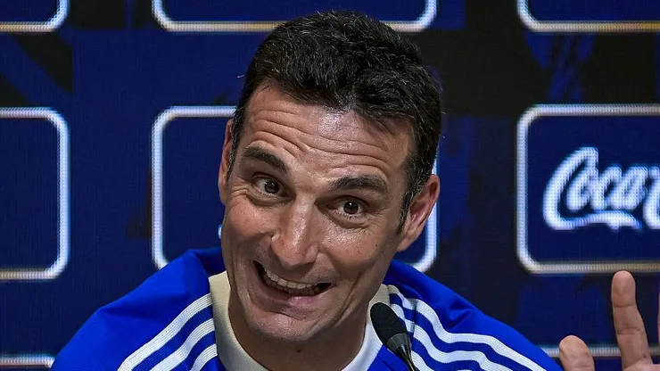 Scaloni na Seleção. Foto: Marcelo Endelli/Getty Images