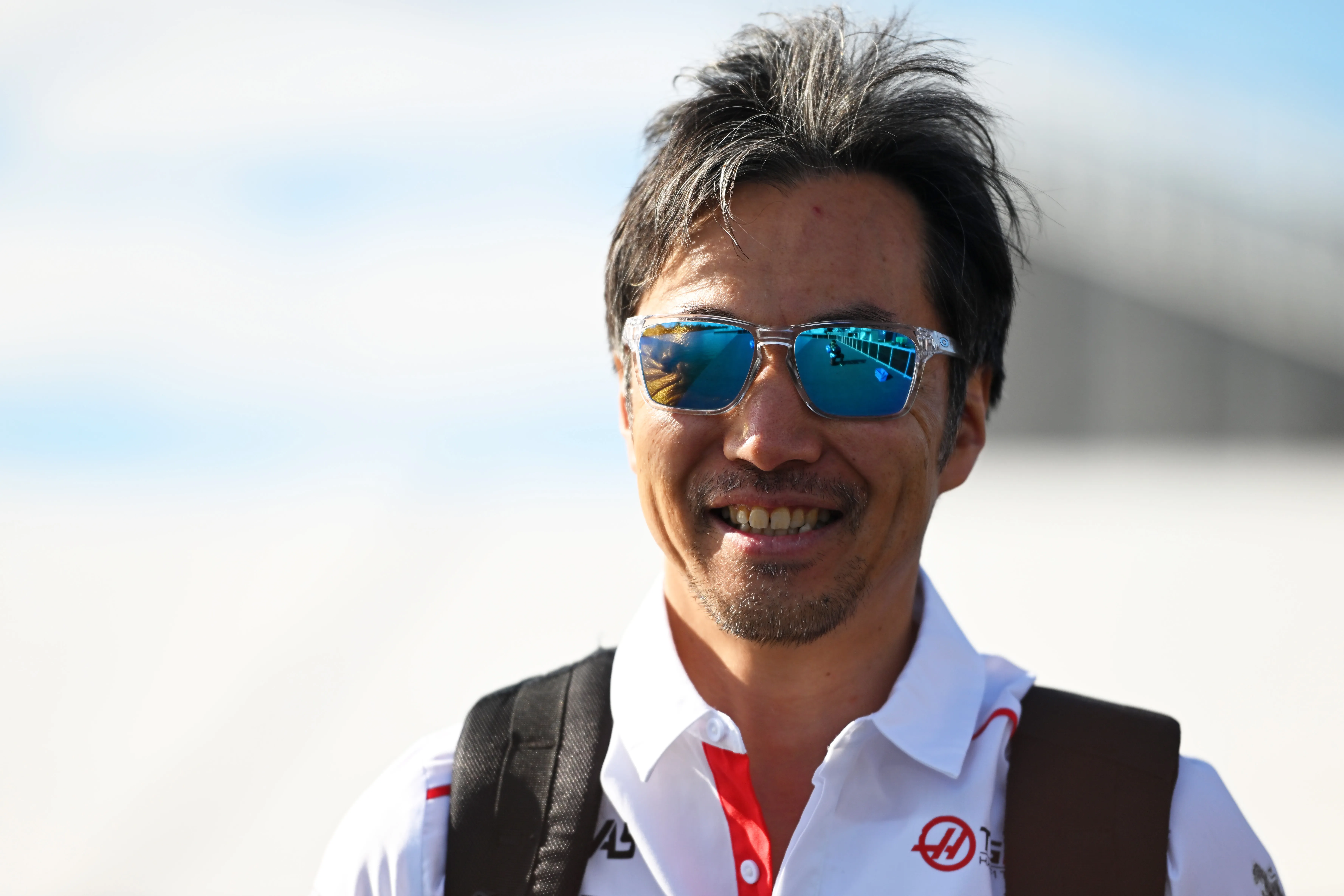 MONTREAL, QUEBEC – MAY 21: Ayao Komatsu, Team Principal of Haas F1 arrives in the Paddock during previews ahead of the F1 Grand Prix of Canada at Circuit Gilles-Villeneuve on May 21, 2026 in Montreal, Quebec. (Photo by Rudy Carezzevoli/Getty Images)