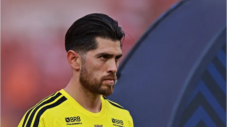 Goleiro Rossi pode deixar o Flamengo. Foto: IMAGO / Action Plus