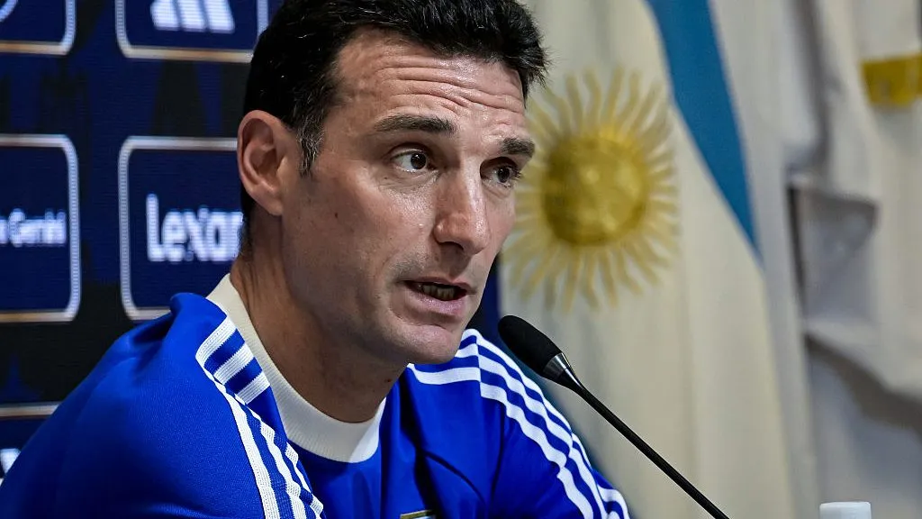 Lionel Scaloni detalhou a situação de Messi  – (Photo by Marcelo Endelli/Getty Images)