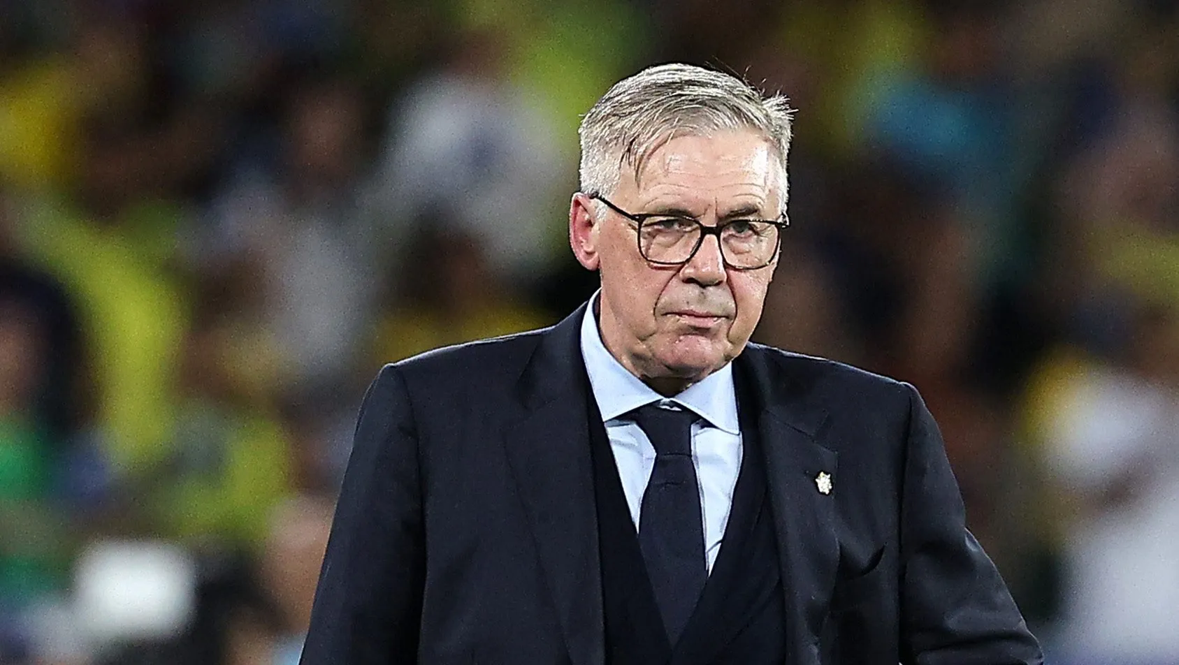 Ancelotti, treinador. (Foto de Wagner Meier/Getty Images)