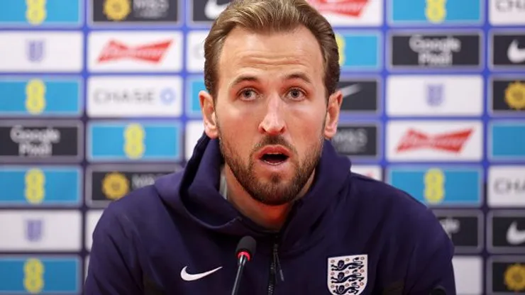 Harry Kane é um dos destaques da Inglaterra. Foto: Alex Pantling