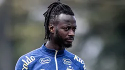 Yusupha Njie ficou quase seis meses no Santos, mas nunca fez uma partida pelo Peixe - Foto: Raul Baretta / Santos FC