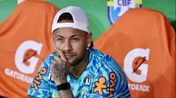 Neymar está lesionado no momento.