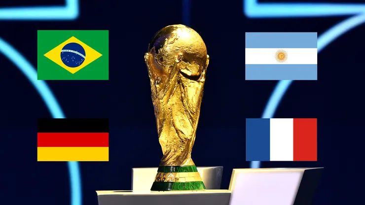 Troféu da Copa do Mundo. Foto: Mandel NGAN - Pool/Getty Images