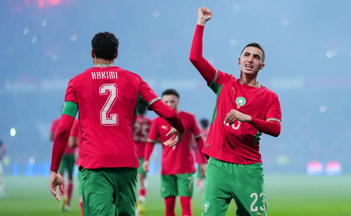 Marrocos goleia Madagáscar e chega embalado para estreia contra o Brasil na Copa