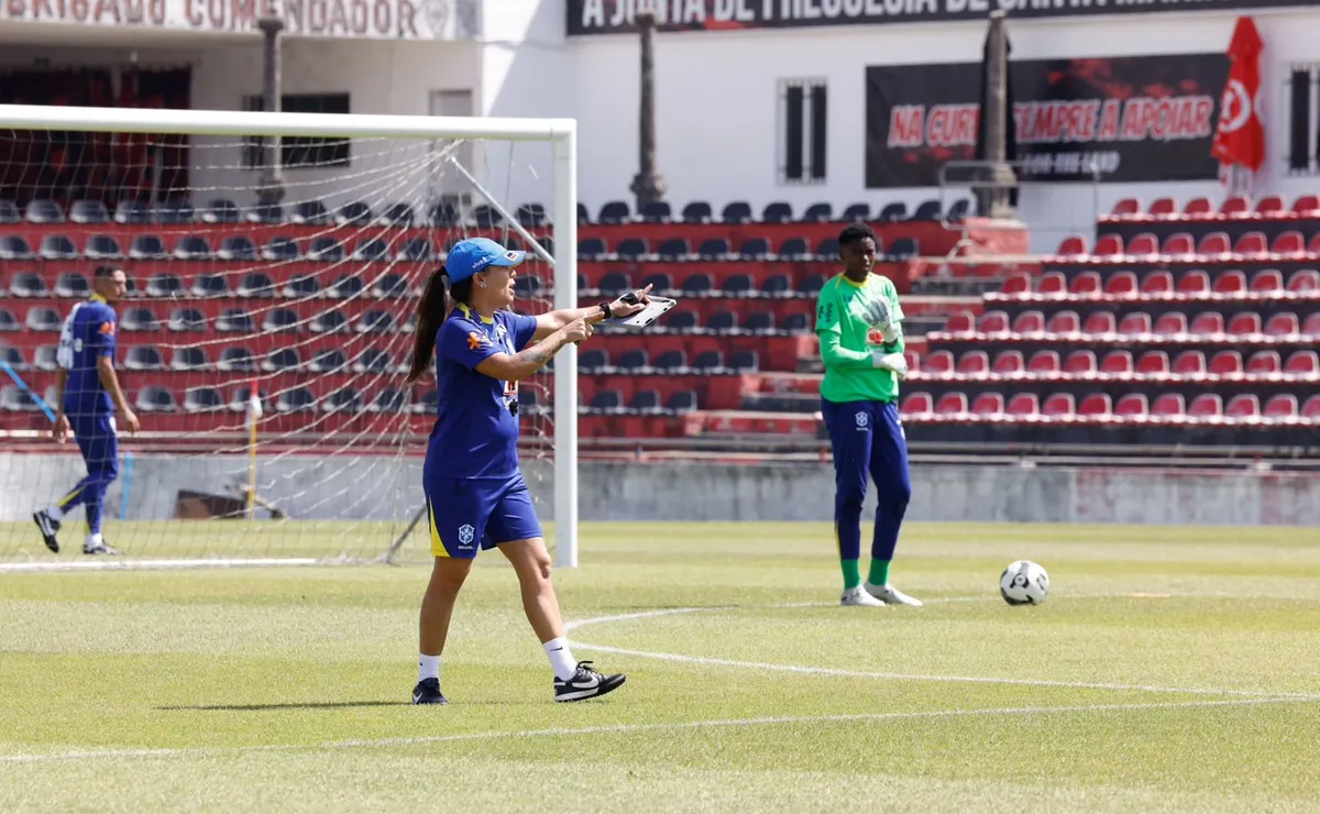 Seleção Brasileira Feminina Sub-20 enfrenta a Finlândia em preparação para a Copa do Mundo